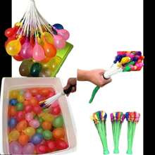 111 Globos de Agua paraFiestas, Albercadas, Llenado Rapido - Multicolor - Ver 1
