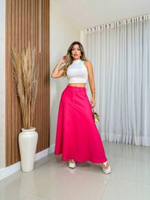 Women Skirts - Rosa Fucsia - Ver 2