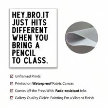 4pcs Math Classroom Decor Bundle Poster, Funny Math Poster Set, Algebra, Geometry, Math Teacher Gift, Classroom Door Sign, Funny Middle School Wall Art, English Class Poster, Male Teacher Desk Decor,Frameless - Apricot - View 6