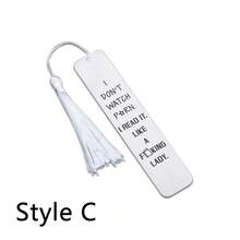 1 Dấu Trang Quà Tặng Đọc Sách Vui Nhộn Bằng Thép Không Gỉ Có Tua Rua, Dành Cho Những Người Đam Mê Sách, Những Người Đam Mê Cà Phê, Quà Tặng Câu Lạc Bộ Sách, Dành Cho Phụ Nữ, Nam Giới, Những Người Bạn Thân Nhất, Giáo Viên, Quà Tặng Sinh Nhật Để Tặng Cho Con Gái Và Con Trai Tôi - Bạc - Xem 5