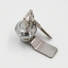 Crescent Lock Stainless Steel 304 Half Moon Lock Core Distribution Box Electrical Cabinet Mechanical Equipment Door Lock Open Round Lock - Stainless Steel 304 Crescent Lock - View 3