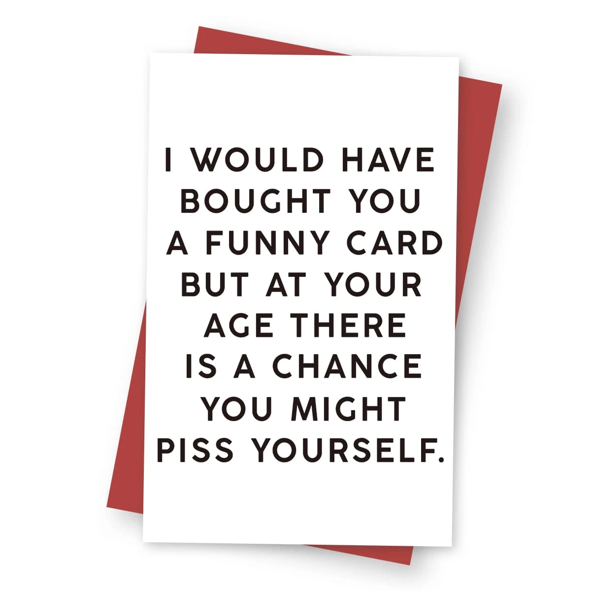 1 Pc Funny Birthday Card For Friend, 50th 60th 70th 80th 90th Birthday Card, Humorous Birthday Card For Men, Best Friend Birthday Card, Personalised Birthday Card - Multicolor - View 1