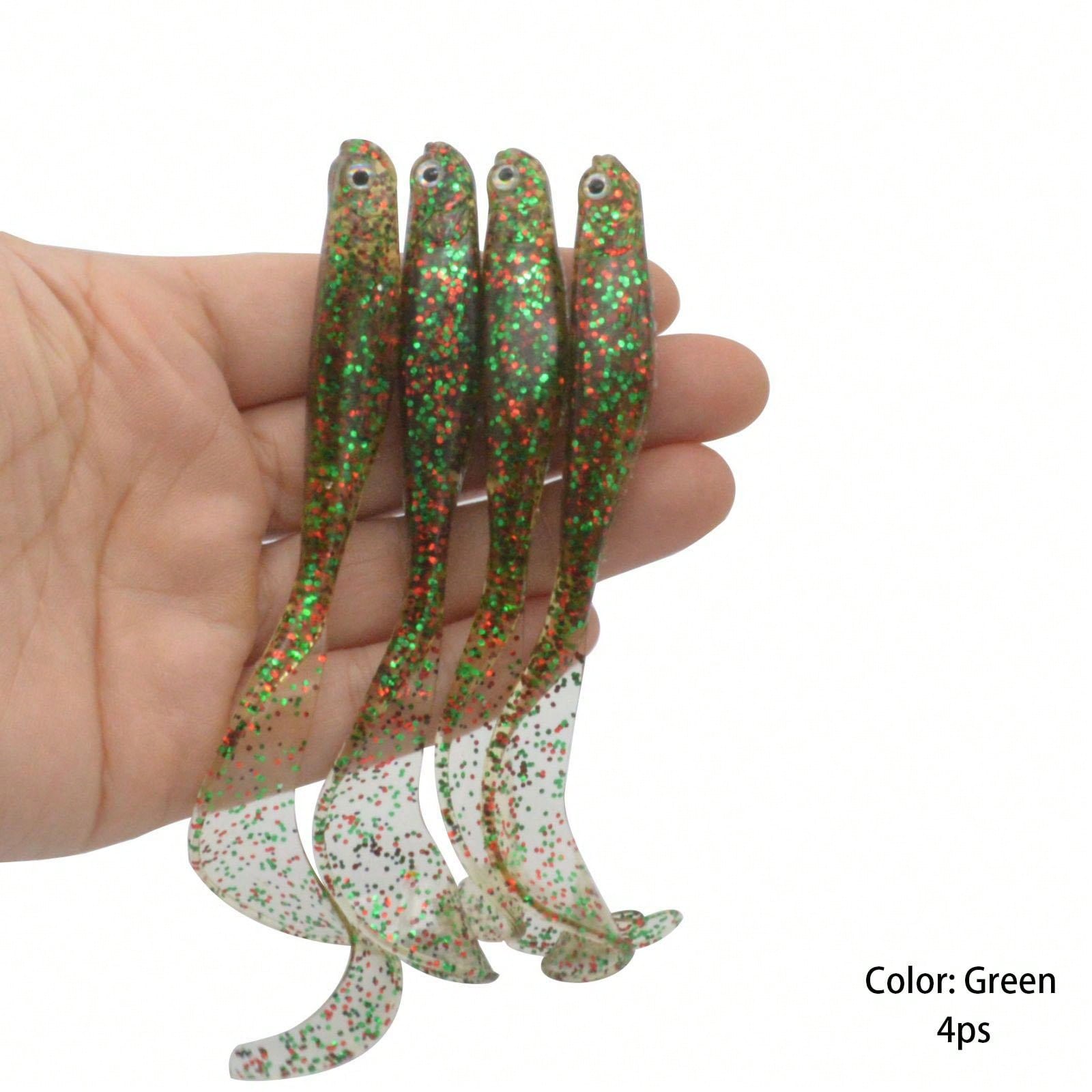 Brk Fishing - Isca Artificial Double Tail Albatroz Fishing Soft Grub