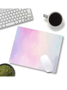 1pc Anti-Slip Gaming & Work Mouse Pad, 4 Sizes Available Back To School Gaming Mouse Pad Desk Accessories Office Supplies Office Office Desk Accessories Mousepad Mouse Pad For Desk - White - View 3