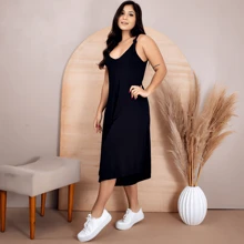 Women Jumpsuits - 黑色 - 查看 2