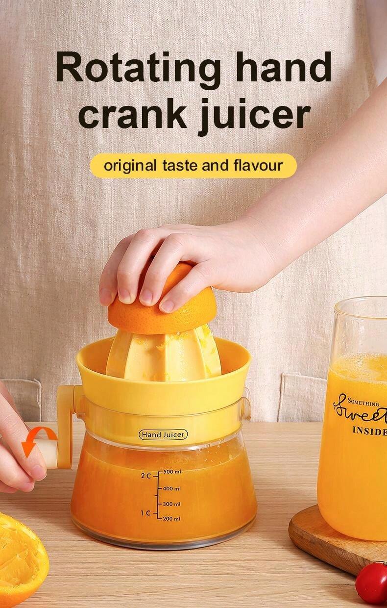 Small Manual Juicer For Home Use, Orange Lemon Squeezer, Juicer Press, Fruit Pulp Separator