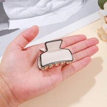 1 Stück einfache und elegante Frauen Haarklammer Boho Haarklammern Haarspange Haarklammer Haargreifer Haarklammer, Haarklammer Herbst Winter Haarzubehör für Frauen für Urlaubsoutfits Frau Sommer Strand - Beige - Übersicht 3