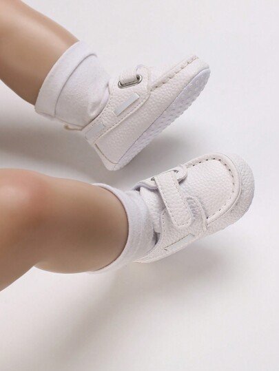 حذاء دون أربطة جين للرضع من جلد البولي يوريثين الناعم، النعل المضاد للانزلاق ، مناسب لجميع الفصول