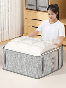 1PC Clothing And Pants Storage Bag, Wardrobe Organizing Storage Box, Drawer Style Miscellaneous Storage Box, Flat Bed Bottom Storage Bag, Quilt Large Capacity Storage Bag, Waterproof And Moisture-Proof Fabric, Reinforced Handle, Transparent Window, Home Storage Artifact, Decorations Decor Festival Decor Room Decor Home Decor Bed Room Decor Dress Pants Shoes Jeans Boots Skirt Bedroom, Organizer, Home Storage, White T Shirt Women, Black Pants Women, Ladies Winter Clothes, Dress,