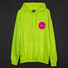 SUDADERA "YELLOW NEON HOODIE" CON CAPUCHA - Amarillo - Ver 4
