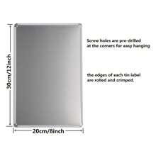 1個復古金屬鐵皮招牌,復古風格,適用於禮物、嬰兒、肥皂、家庭壁飾12*8英寸酒吧咖啡館裝飾 - 1 - 查看 2