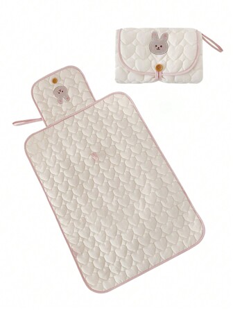 1pc Waterproof, Soft And Comfortable Diaper Pad For Baby, Convenient For Outdoors And Changing Table