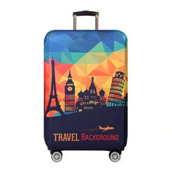 Thicker Luggage Cover Elastic Suitcase Cover Protector Fits 18-32 Inch Suitcase Travel Accessories,Bag,Organizer,Storage
