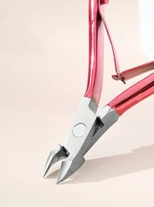 1PC Nail Art Cuticle Scissor Nippers Clipper Dead Skin Remover Cut Plier Manicure Stainless Steel Trimming Pedicure Care Tools - Multicolor - View 3