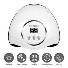 LIMEGIRL Portable LED UV Nail Lamp, Nail Dryer With Auto Sensor/3 Timer Settings, Professional Curing Light For Gel Polish, Nail Art Tools - White - View 5