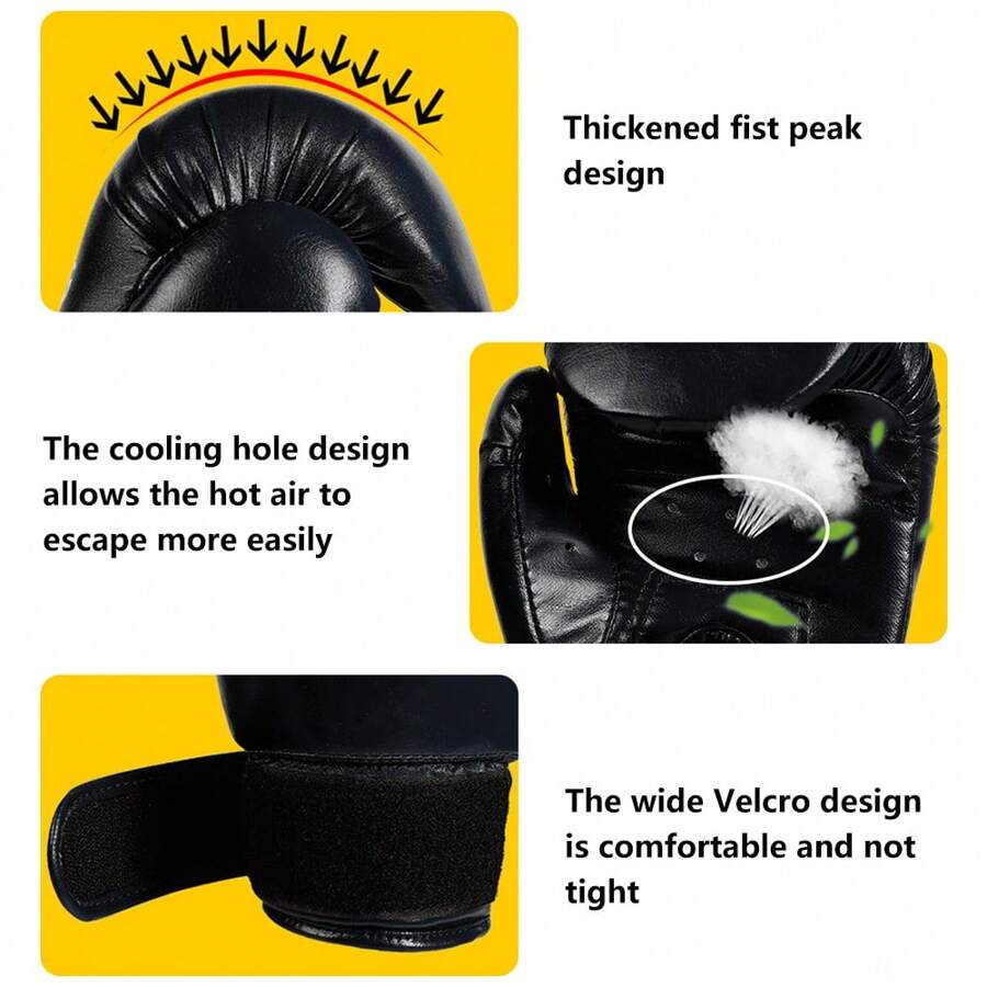 Kids Boxing Gloves Kickboxing Mitts Punching Gloves Muay Thai Boxing