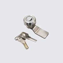 Crescent Lock Stainless Steel 304 Half Moon Lock Core Distribution Box Electrical Cabinet Mechanical Equipment Door Lock Open Round Lock - Stainless Steel 304 Crescent Lock - View 7