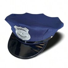 1pc Adult Women's Black Police Hat For Halloween Cosplay, Uniform Role-Play And Costume Party - Multicolor - View 13