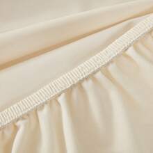 1片桌布,長方形彈性桌布套,防水防油桌布,聚酯彈性材料pu皮革,耐用且易於清潔的桌布,適用於餐飲、派對和室外花園 - 白色 - 查看 6