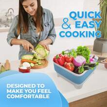 1個可摺疊式9l碗盤桶,可折疊式洗衣桶,帶排水塞的洗漱盆,可攜帶式露營碗盤桶,可攜帶式洗碗盆