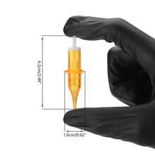 ATOMUS 10pcs Disposable Tattoo Needles, 0.35mm Diameter, Compatible With Tattoo Machines 1203RL, 1205RL, 1207RL, 1209RL - Multicolor - View 7