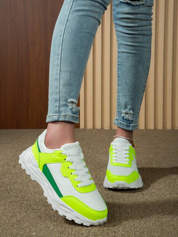 Damen minimalistische, vielseitige und leichte Sportschuhe für die Lässig, urbane Sportschuhserie, lebhafte Farbsportschuhe, Geschenk für Urlaub und Geburtstag