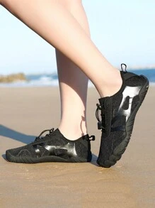 Sapatos Esportivos Fashion Para Casal, Adequados Para Caminhadas Na Água, Caminhada Na Praia, 5 Dedos