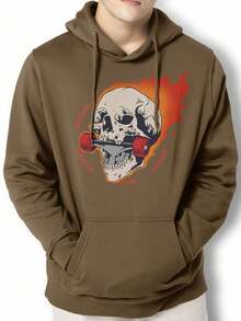 Men Hoodies - Rỉ Nâu - Xem 1