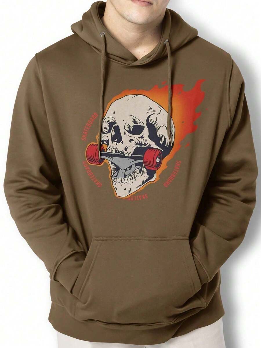 Men Hoodies - Rỉ Nâu - Xem 1