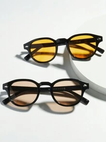 1pc/2pcs/3pcs Women Fashion Sunglasses, 2025 New Retro Mini Frame Sunglasses, Metal Hinge, Suitable For Daily, Party, Music Festival Fashionable Shade Elegant Outfit Family Outings Travel Vacation Holiday For Summer Beach Vacation,Outdoor,Travel