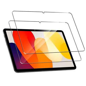 2 Pcs Tempered Glass Screen Protector, Ultra Clear, Scratch-Resistant, High Transparency, Compatible With Huawei M5/M6, Pad, Redmi Pad SE/Pro, Honor Pad Gift For Birthday, Family, Friends Pad Screen Protector, Pad Accessories Waterproof Shockproof Anti-Fall Anti-Fall Anti-Fingerprint Full Cover