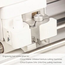 1 Stück Gravierwerkzeug Für Maker 3/maker/venture/explore 3/air 2/air/one, Premium Wolframstahl Gravierklinge Zum Gravieren Von Designs Auf Weichen Metallen, Leder, Acryl, Plastik Und Vielem Mehr