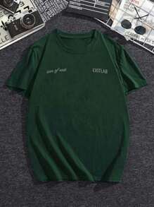 Men T-Shirts - 軍綠色 - 查看 1
