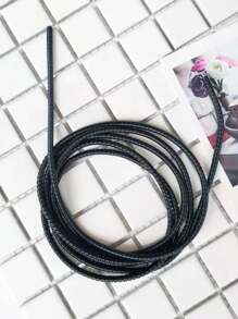 1 条 1.4 米三合一数据线，带保护套、电缆保护器、充电器保护器 - 黑色 - 查看 2