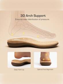 Flat Sandals For Women Comfortable Elastic Strap Walking Sandals Rhinestone Open Toe Casual Sandals - 紅色 - 查看 5