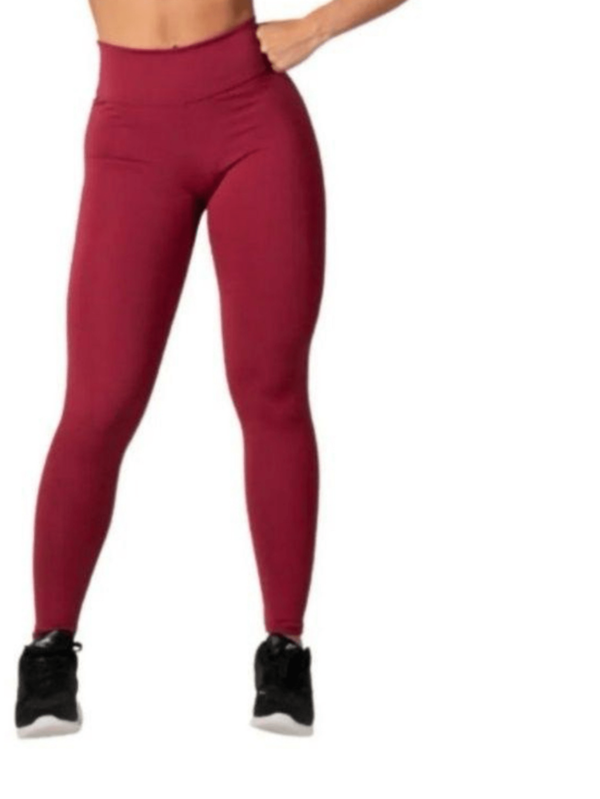 Calça Legging Fitness Academia Cintura Alta Zero Trasnparência