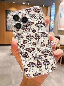 A Đơn giản Và Sành điệu Mô hình nấm Chống giọt bắn Mềm mại Ốp lưng & bao da điện thoại , Tương thích với Như iPhone ; HUAWEI Điện thoại Bao gồm Cái chết 20 20 Chủ yếu 6 9X 50 ; Xiaomi người mẫu 11 M3 M4 X4 X5 X3 ; Và Redmi người mẫu Bao gồm - Trong sáng - Xem 1