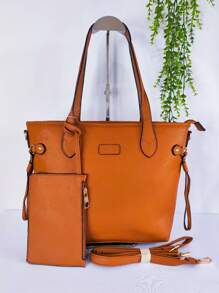 Women Tote Bags - 摩卡棕 - 查看 1