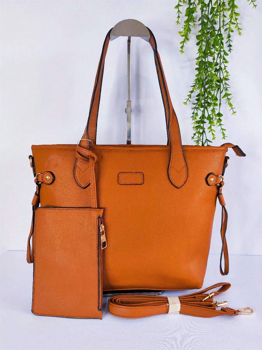 Women Tote Bags - 摩卡棕 - 查看 1