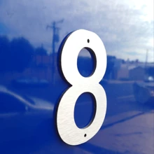 Decorative Letters & Numbers - Silver - View 3