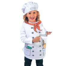 Kids Chef Role Play Costume Dress -Up Set, Pretend Chef Outfit, Chef Costume Toy Set, Christmas Gift 3 4 5 6 Years Old Child And Kids,Halloween Costume Kids,Costume Kids,Halloween Costume For Kids,Santa Costume,Kids Doctor Costume,Costumes For Boys