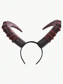 1 Miếng Ác quỷ Sừng Dây buộc tóc , Halloween Buổi tiệc Trang phục Ăn mặc đẹp lên Prop Phụ kiện - Nhiều màu - Xem 2