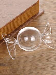 12pcs, Transparent Plastic Candy Boxes, Candy Packaging Boxes, Birthday Party Decorations Supplies - Transparent - View 1