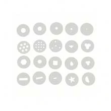 Clay Extruder With 20 Disc Designs Pottery Sculpture Modeling Fondant Cake Tool Polymer Clay Craft Gun Sculpting Cake Tool - Green - View 7