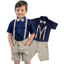Miguelito Moda Infantil Young Boys Sets - 藏蓝色 - 查看 1