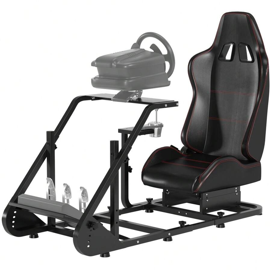 Racing Simulator Cockpit With Seat Mountable Monitor Stand Fits For ...
