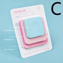 90sheets Sticky Notes Color Note Paper Students Leave A Message Can Paste The Note Pad
