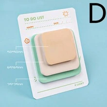 90sheets Sticky Notes Color Note Paper Students Leave A Message Can Paste The Note Pad