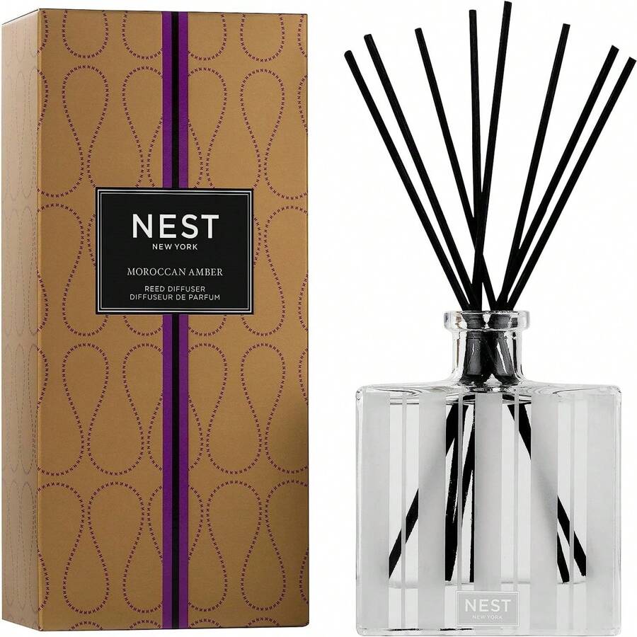 NEST NEW YORK FRAGRANCES Moroccan Amber Reed Diffuser 5.9 Oz - 摩洛哥琥珀 - 查看 1