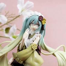 Miku figura de colección decorativa juguetes de colección - Verde - Ver 1